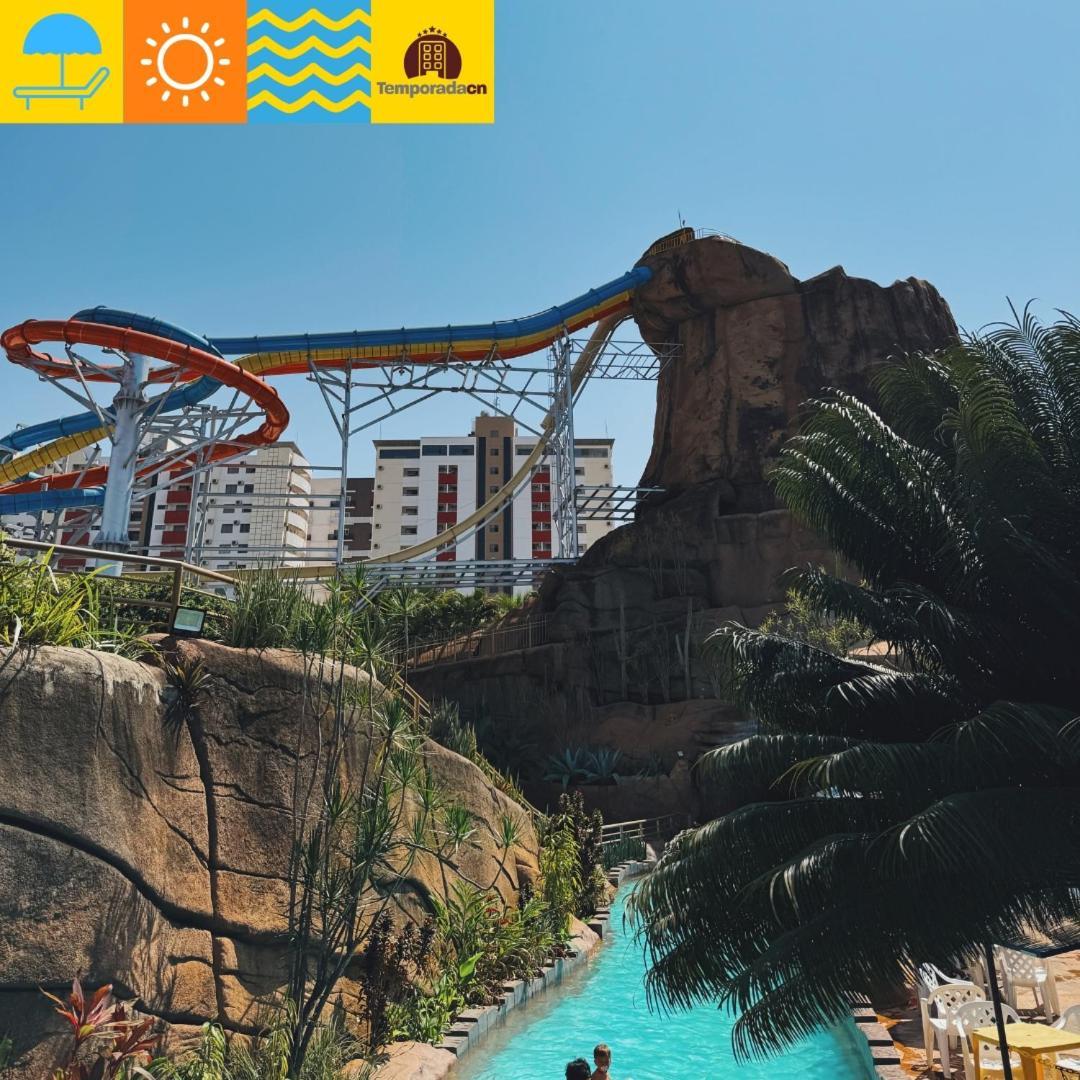 Spazzio Diroma Com Acesso Ao Acqua Park - Temporada Cn Aparthotel Caldas Novas