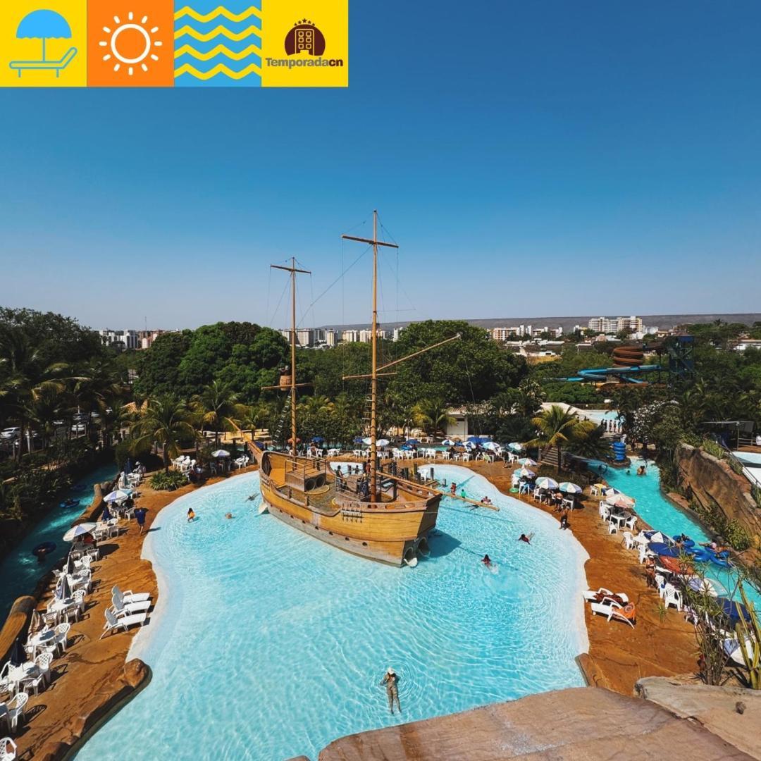 Aparthotel Spazzio Diroma Com Acesso Ao Acqua Park - Temporada Cn
