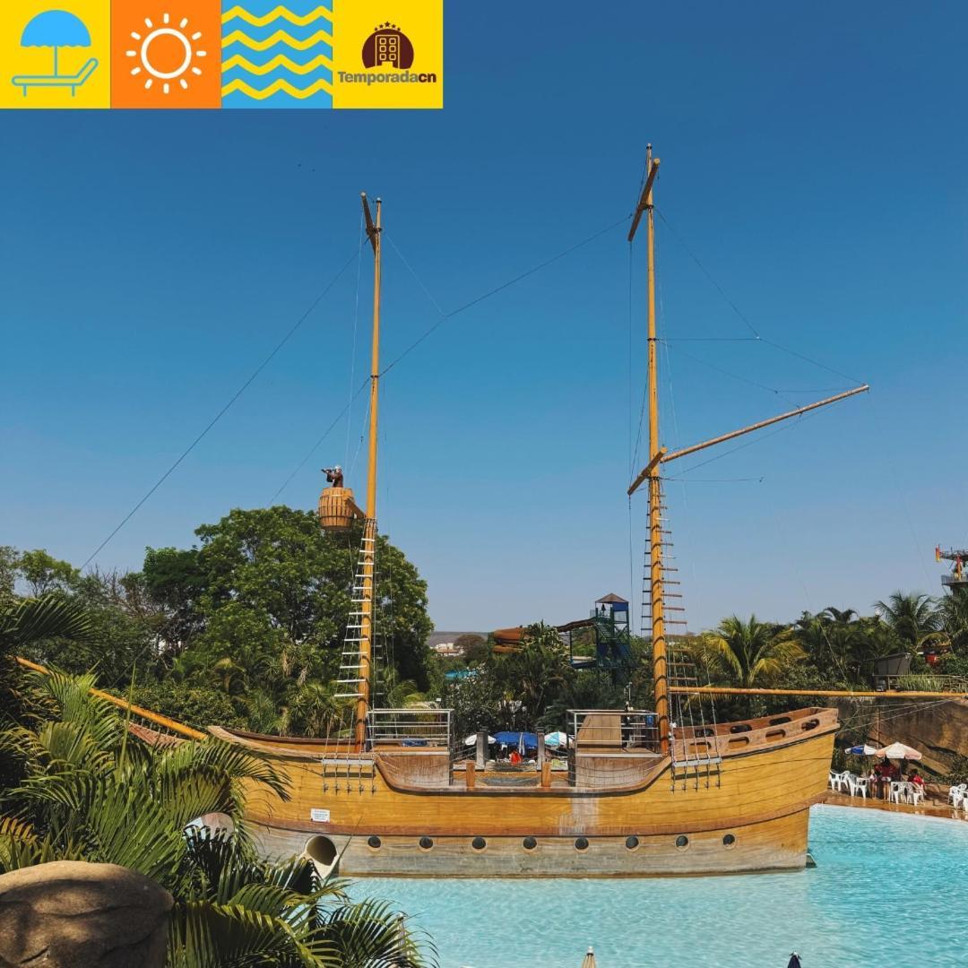 Spazzio Diroma Com Acesso Ao Acqua Park - Temporada Cn Aparthotel *